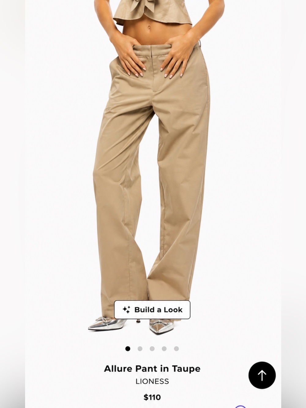 NWTG Lioness Allure Pant in Taupe Size M/10